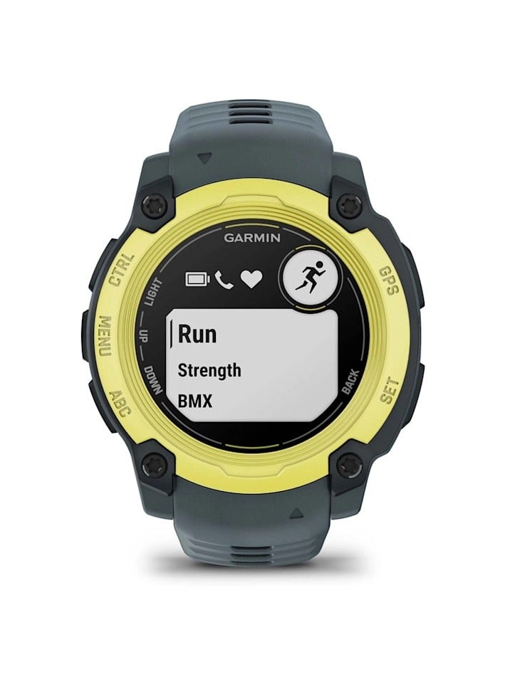Instinct E Limited Edition - 40MM - Electric Lime with Twilight Band - Up to 14 Days of  Battery life  - 0.86
