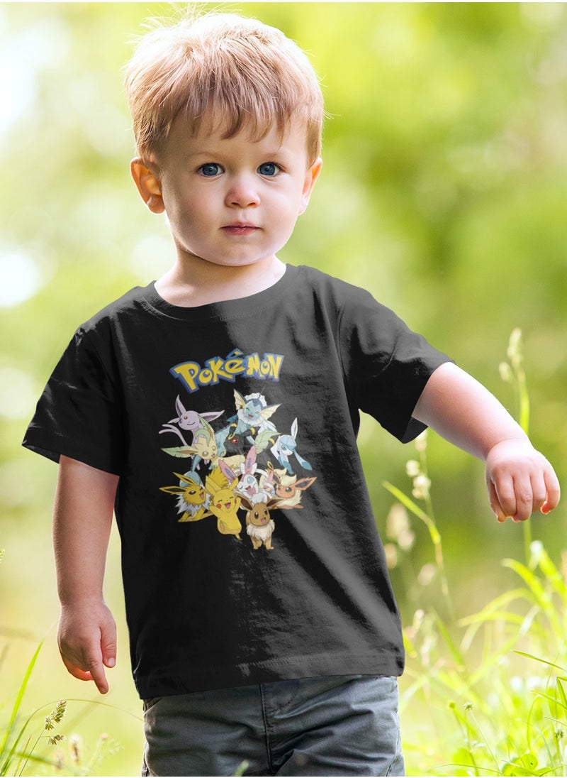 Pokémon Characters In T-Shirt For Kids