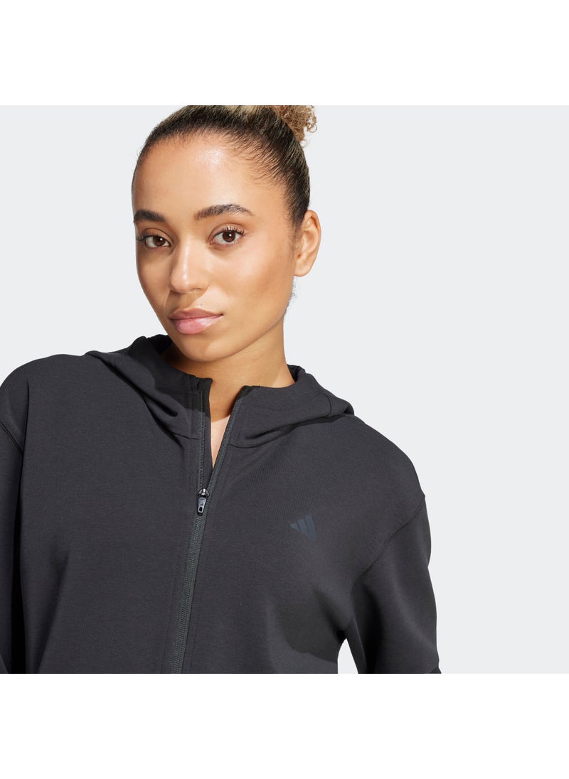 Designed-For-Training Full-Zip Hooded Sweatshirt