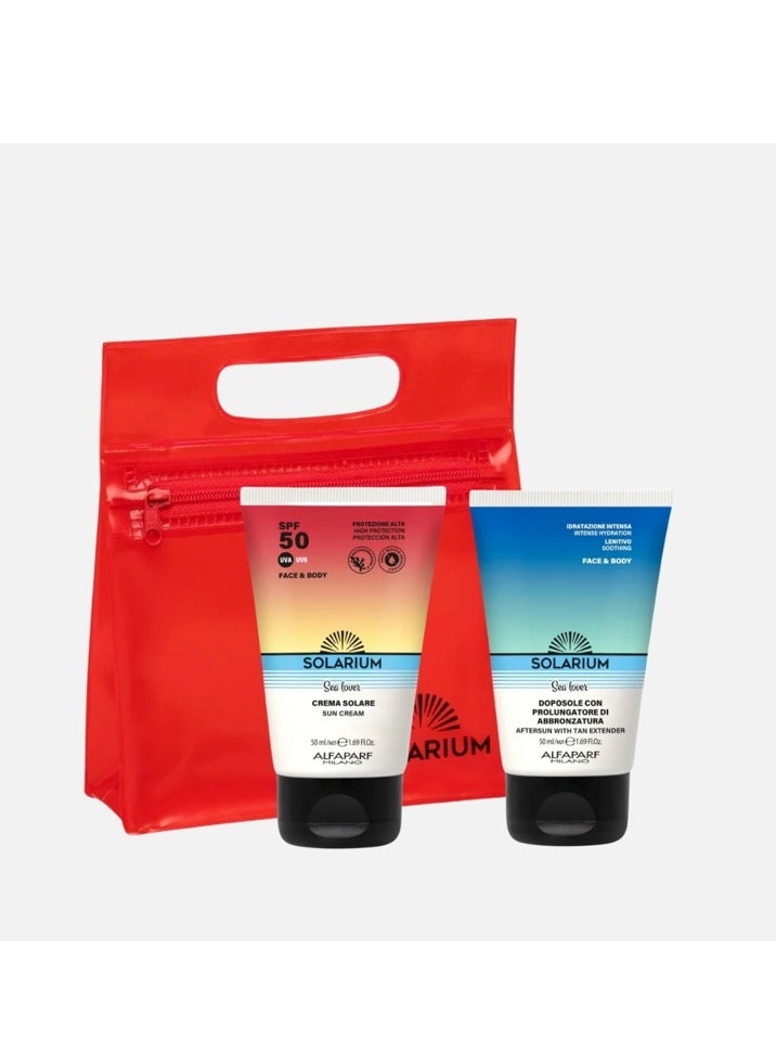 Travel Set: Sunscreen Cream SPF 50 & After-Sun Moisturizer Sea Lover