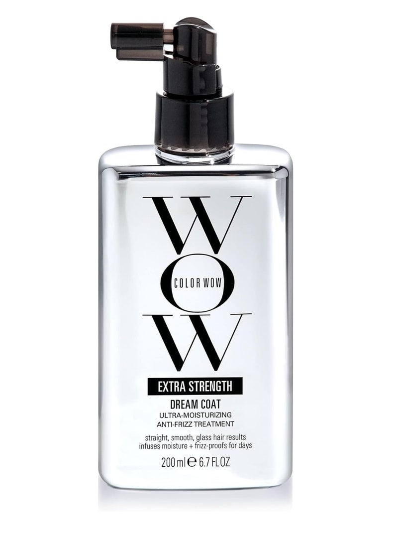 Wow Color Extra Strength Dream Coat Moisturizing Anti Frizz Treatment Spray 200ml