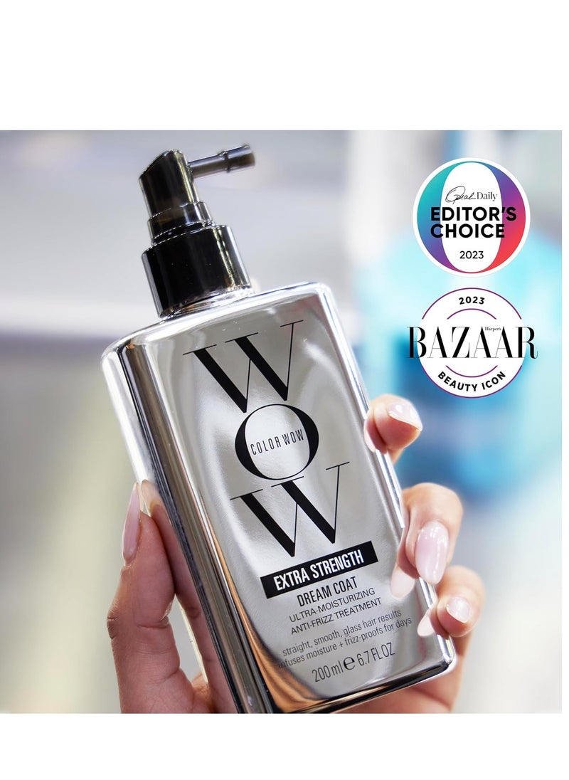 Wow Color Extra Strength Dream Coat Moisturizing Anti Frizz Treatment Spray 200ml