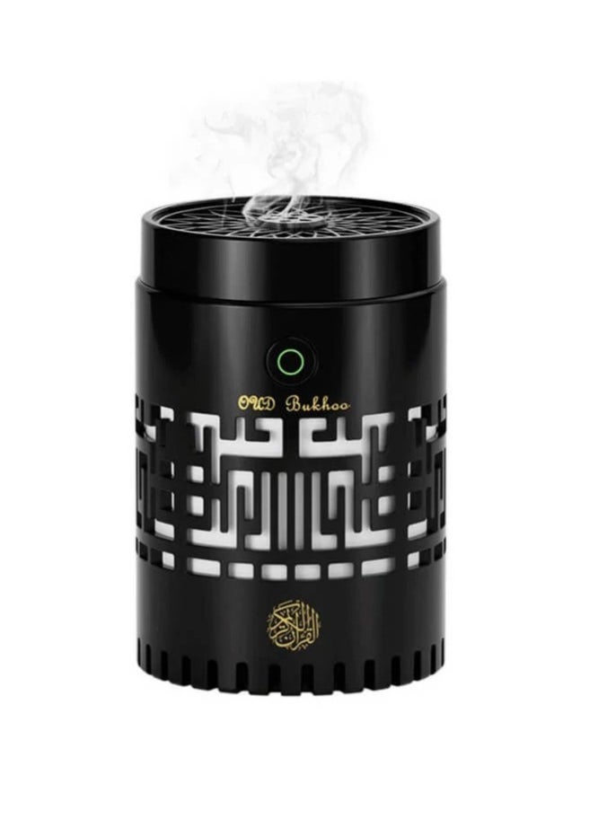 2 in 1-Rechargeable Electric Incense Bakhoor Burner with Bluetooth Quran Speaker bukhoor for Home, Office and Car-SQ-309