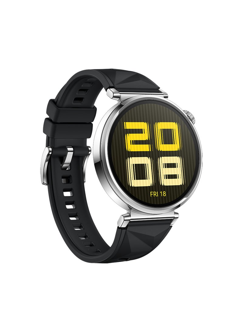 Watch GT 5 41mm Smartwatch, up to 7 Days Battery Life, All-new Running and Cycling Experience, Sharp-Edged Design Watch, Health Tracking, Compatible with iOS and Android Black