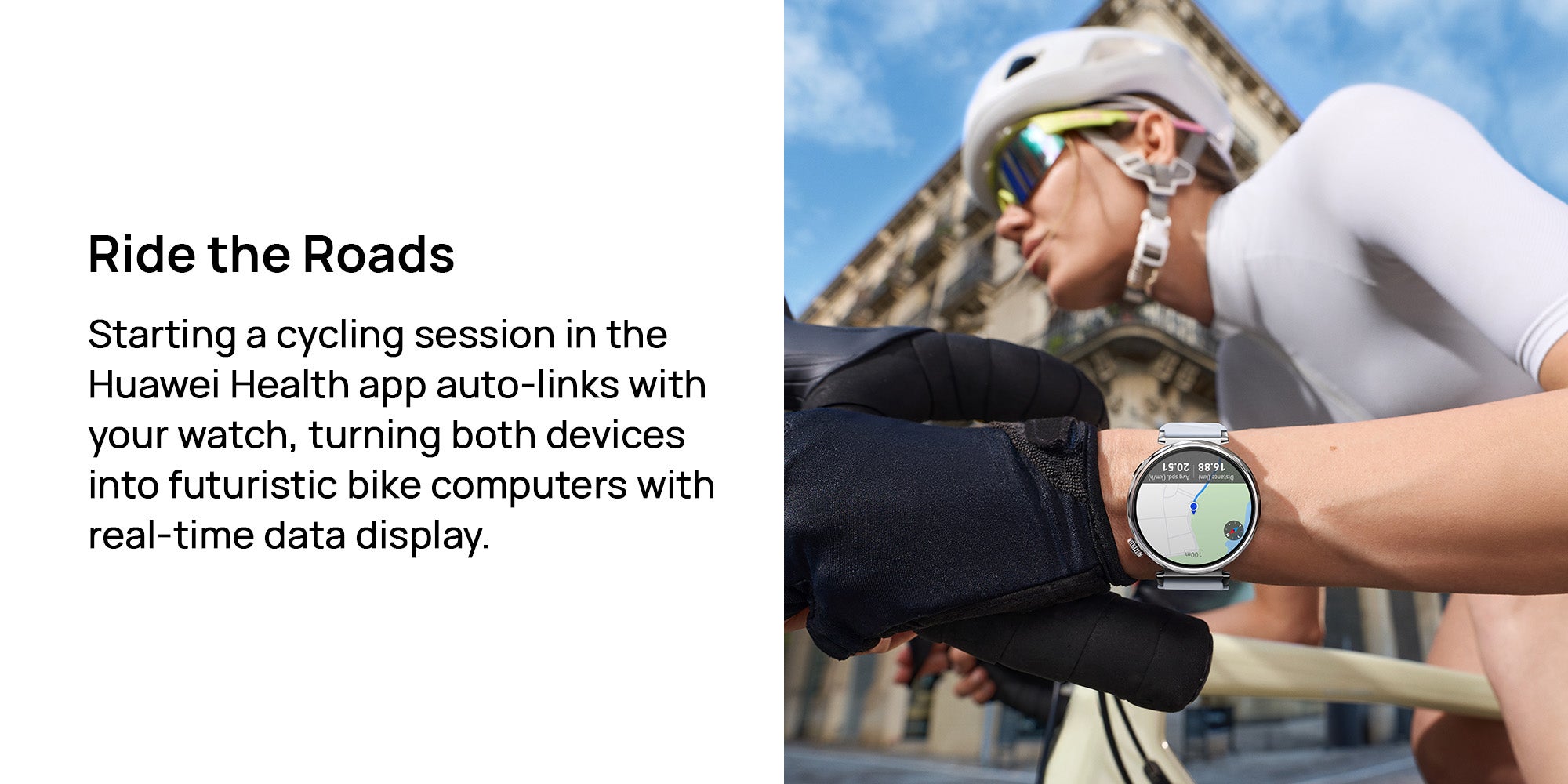 Watch GT 5 41mm Smartwatch, up to 7 Days Battery Life, All-new Running and Cycling Experience, Sharp-Edged Design Watch, Health Tracking, Compatible with iOS and Android Black
