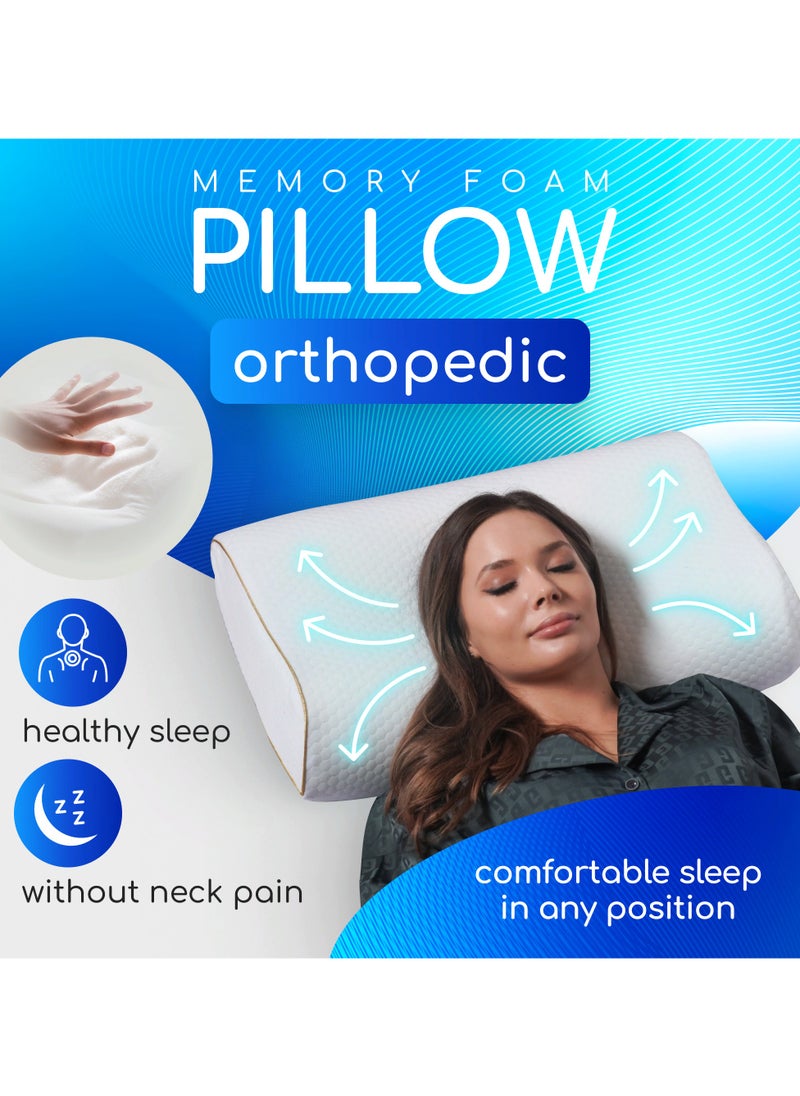 Orthopedic Pillow with memory effect