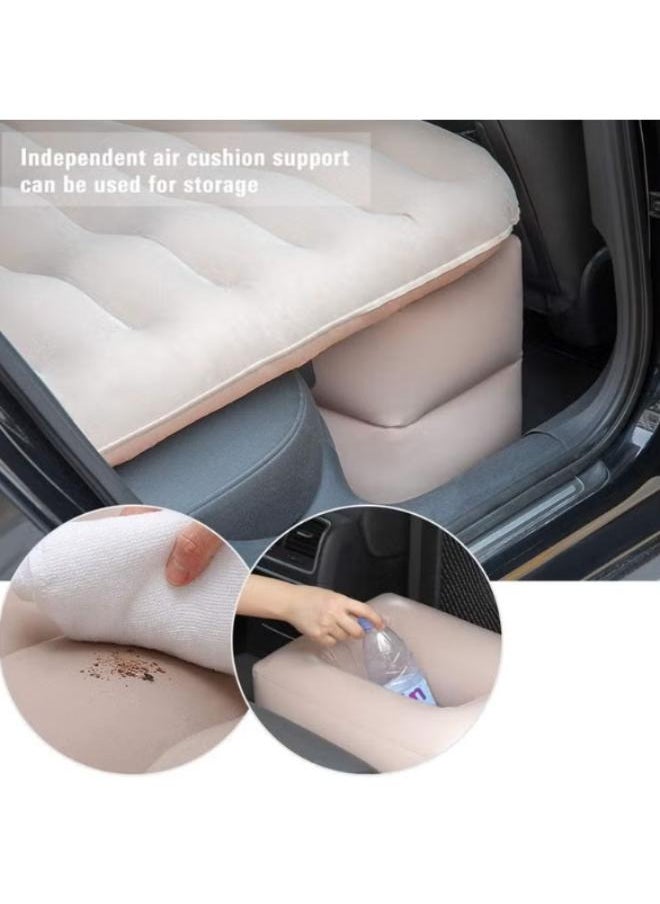 Universal Car Inflatable Bed Multifunctional Travel Bed Car Mattress Bed Interior Car Accessories with Air Pump