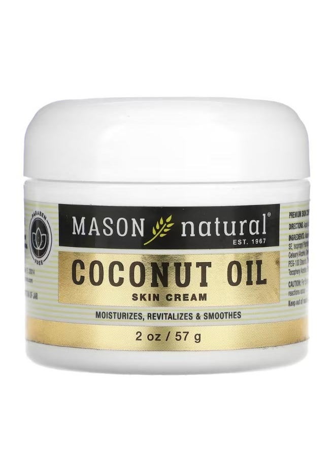 Coconut Oil Skin Cream 2 oz 57 g