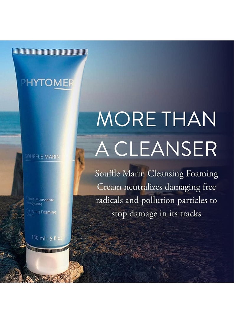 Phytomer Souffle Marin Cleansing Foaming Cream, 5 Ounce