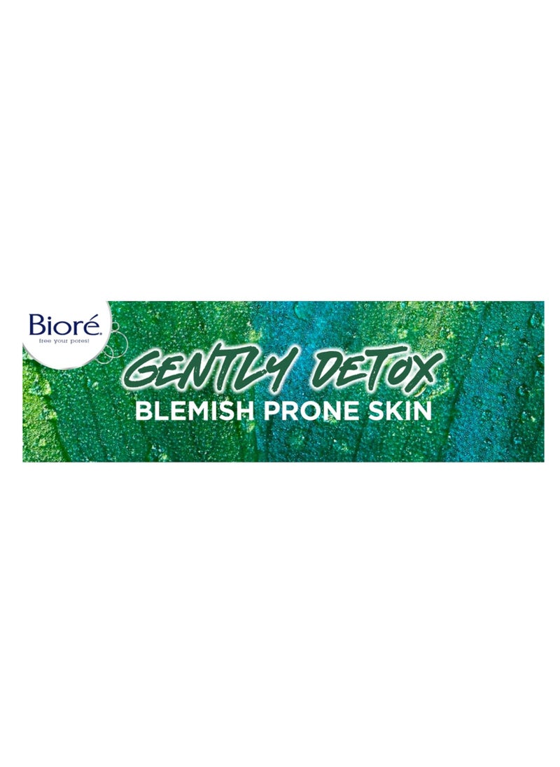 Bioré Detox Face Wash, Acne Facial Cleanser for Blemish Prone Skin, Daily Detox Cleanser, with Organic Hemp Oil and Green Tea Extract, 6.77 Fluid Ounces (3 Pack)