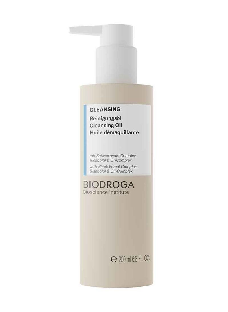 Biodroga Cleansing Cleansing Oil 200ml - Facial Cleansing Face Oil Face Wash Skin Care Cleanser Dry Skin