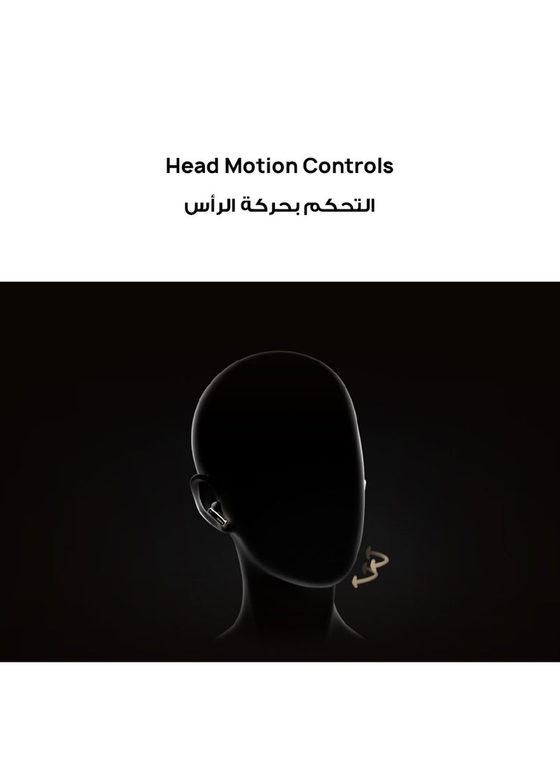 FreeBuds Pro 4 Wireless Bluetooth Earbuds, Dual-driver True Sound, Stable&Clear Calls, Intelligent Dynamic ANC, Head Motion Controls, iOS&Android, Lossless Sound Quality, AI call-noise-cancellation, White