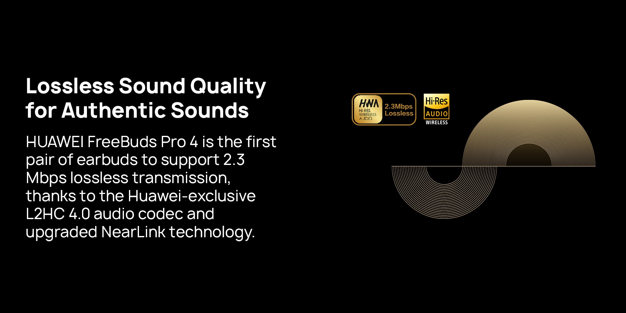 FreeBuds Pro 4 Wireless Bluetooth Earbuds, Dual-driver True Sound, Stable&Clear Calls, Intelligent Dynamic ANC, Head Motion Controls, iOS&Android, Lossless Sound Quality, AI call-noise-cancellation, White