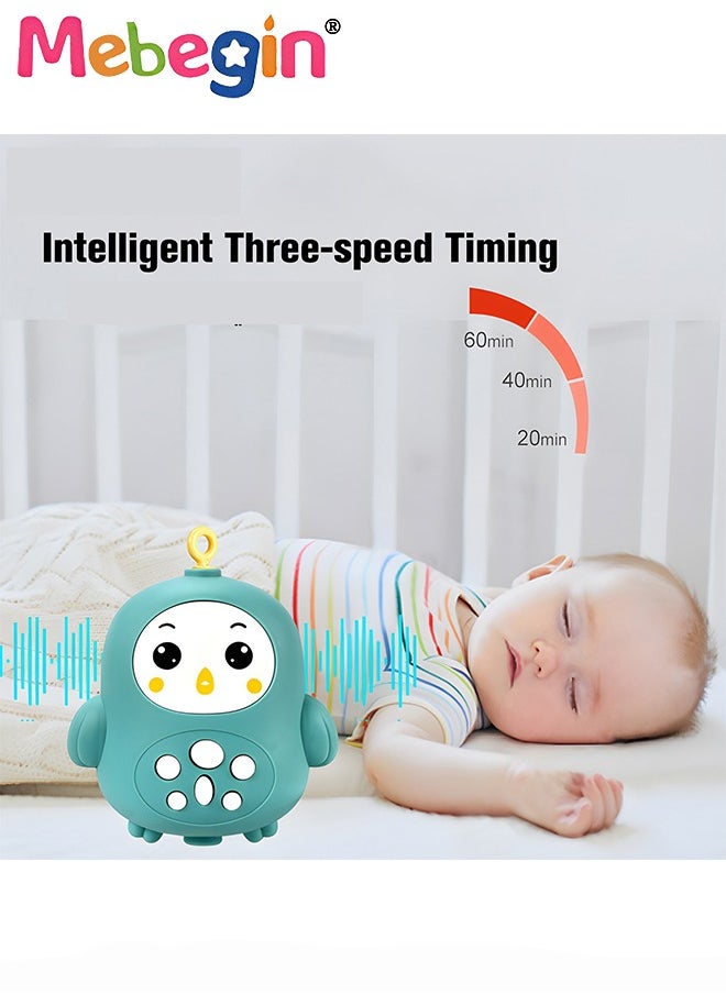 Baby Crib Mobile with Music and Light, Universal Crib Attachment, Remote Control Bed Bell, Adorable Crib Hanging Toys, Multifunctional Hanging Toys, Ideal Nursery Toy for Babies