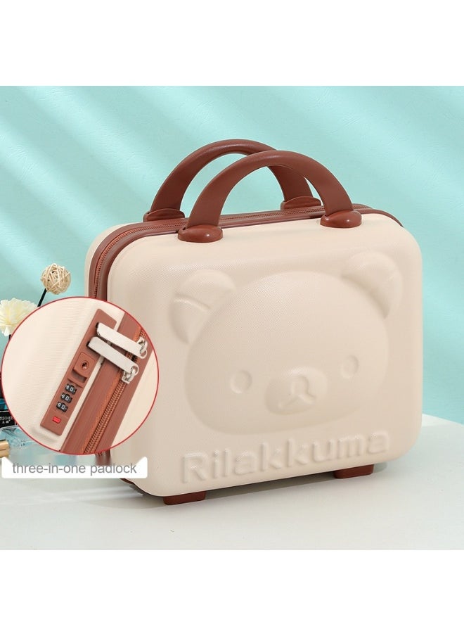 Mini Cartoon Bear Carry-On Luggage Case