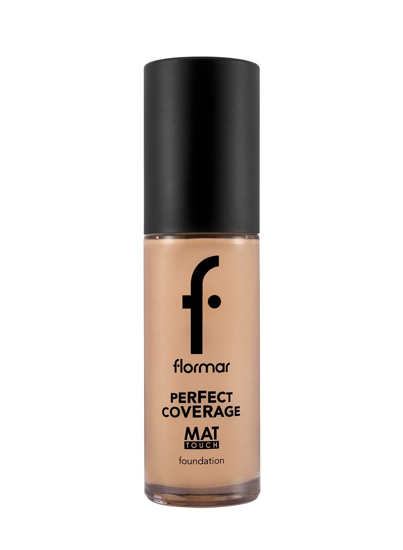 NP Perfect Coverage Mat Touch Fdt - 302 Golden Sand