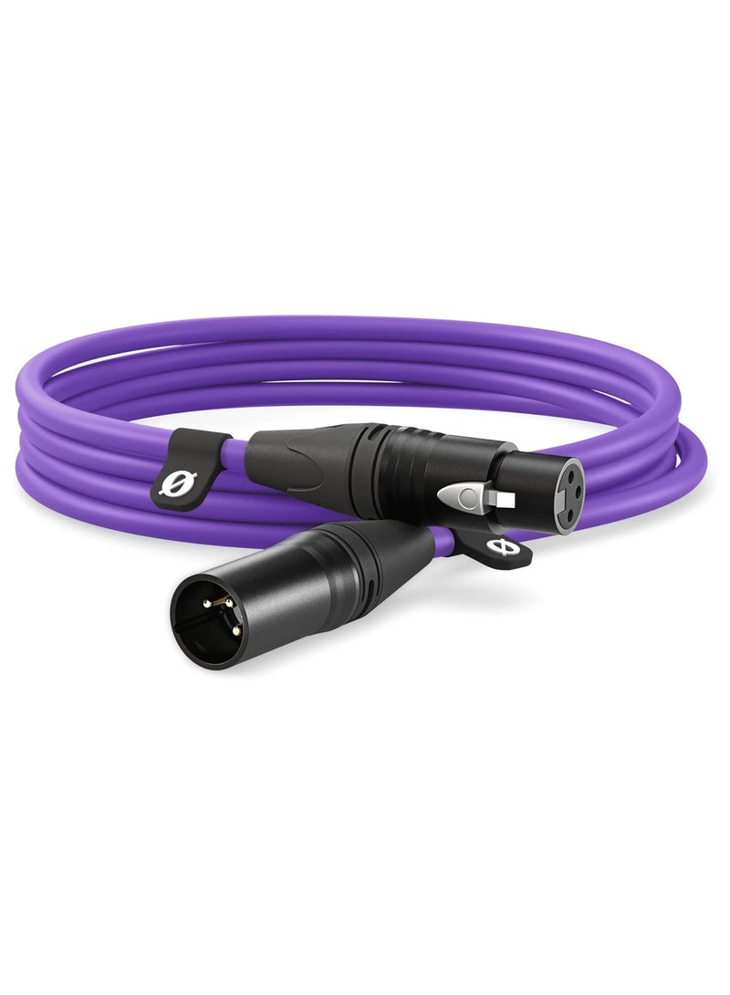 XLR3MPU Xlr Cable 3M XLR3MPU Purple