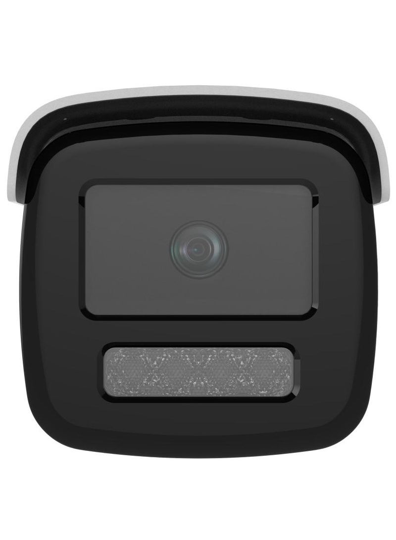 DS-2CD2T47G2H-LI 4MP Smart Hybrid Light Bullet Camera with ColorVu, 130dB WDR, Deep Learning Human & Vehicle Classification, H.265+ Compression, IR & White Light Illumination (Up to 60m), 2.8mm/4mm Fixed Lens, IP67 Weatherproof, PoE, MicroSD Support (Up to 512GB)