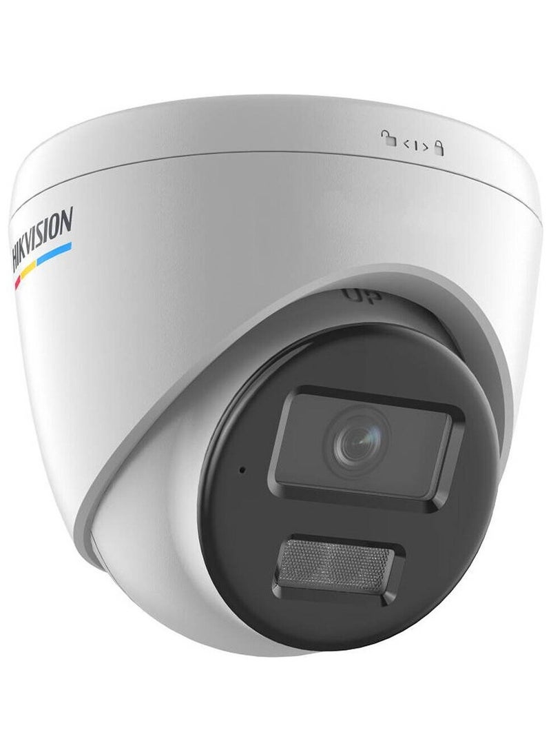 2 MP ColorVu with Smart Hybrid Light Fixed Turret Network Camera, 1/2.8