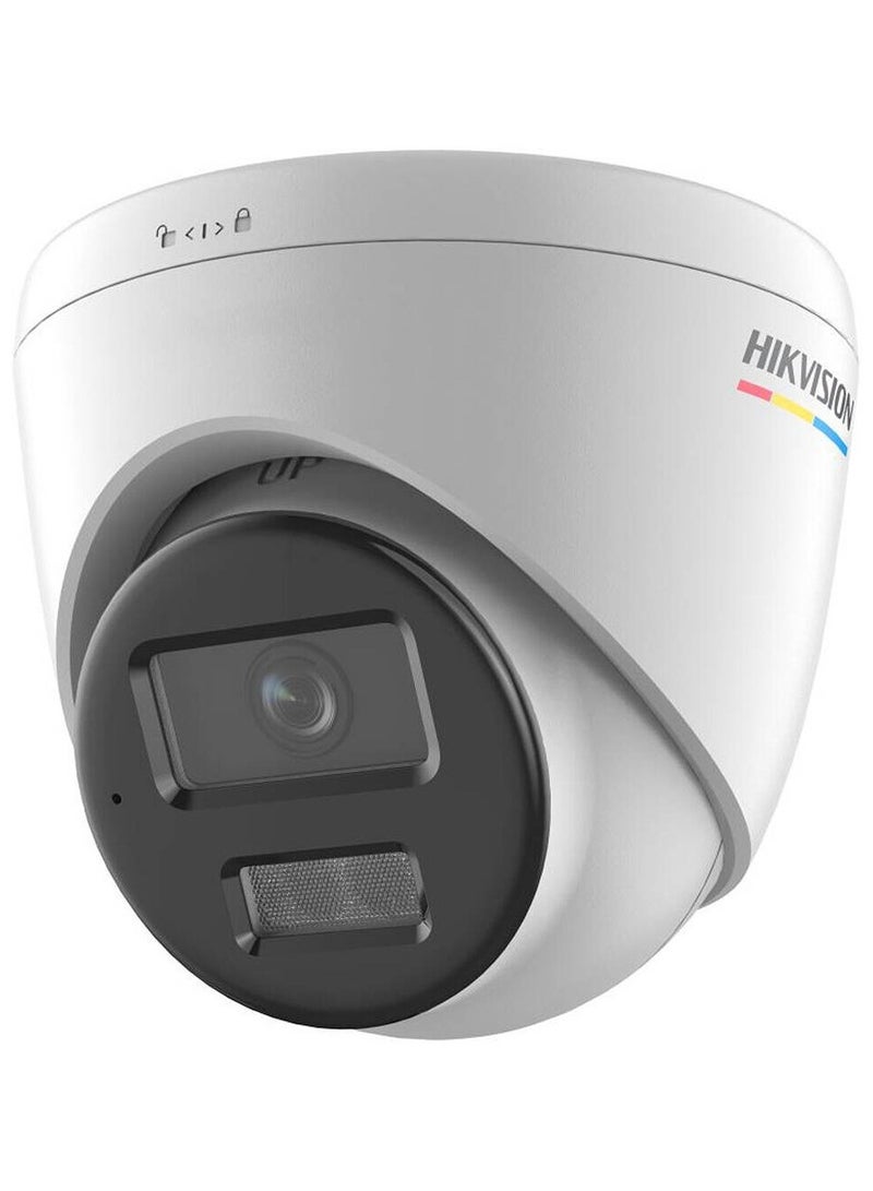 2 MP ColorVu with Smart Hybrid Light Fixed Turret Network Camera, 1/2.8