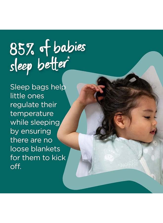 Baby Sleep Bag, The Original Grobag, Hip-Healthy Design, Soft Cotton-Rich Fabric, 6-18M, Sleeping Pip