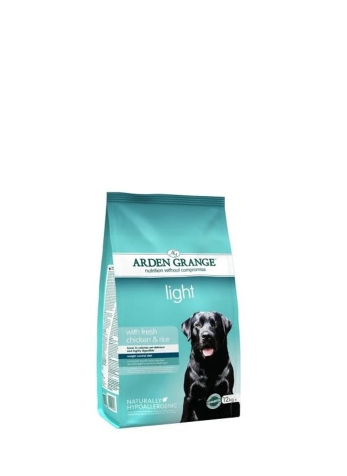 Arden Grange Adult Light Dry Dog Food 12kg