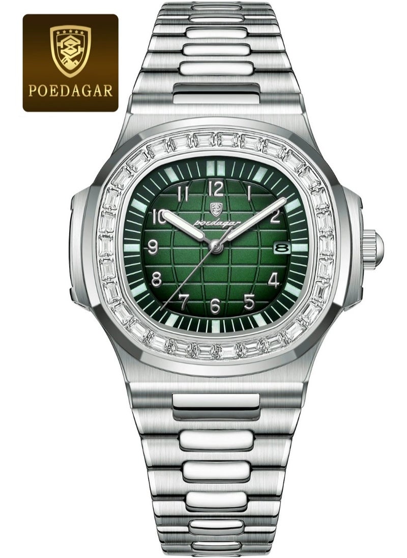 Man Watch Waterproof Luminous Men's Watch Quartz- 38mm