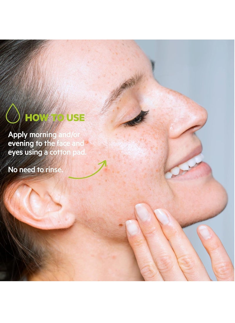 SVR Sebiaclear Micellar Water. Cleansing Makeup Remover for Sensitive, Oily & Combination Skin. Mattifying, Purifying, and Hydrating Facial Cleanser that Helps Unclogs Pores, 13.5 fl. oz.