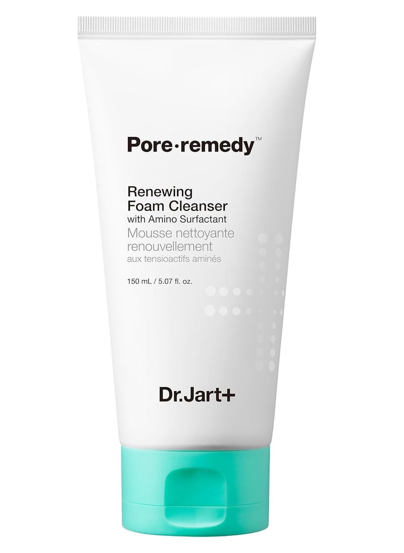 Dr.Jart+ Pore Remedy Renewing Foaming Face Wash Cleanser with Glycerin | Korean Skin Care, 5.07 Fl Oz