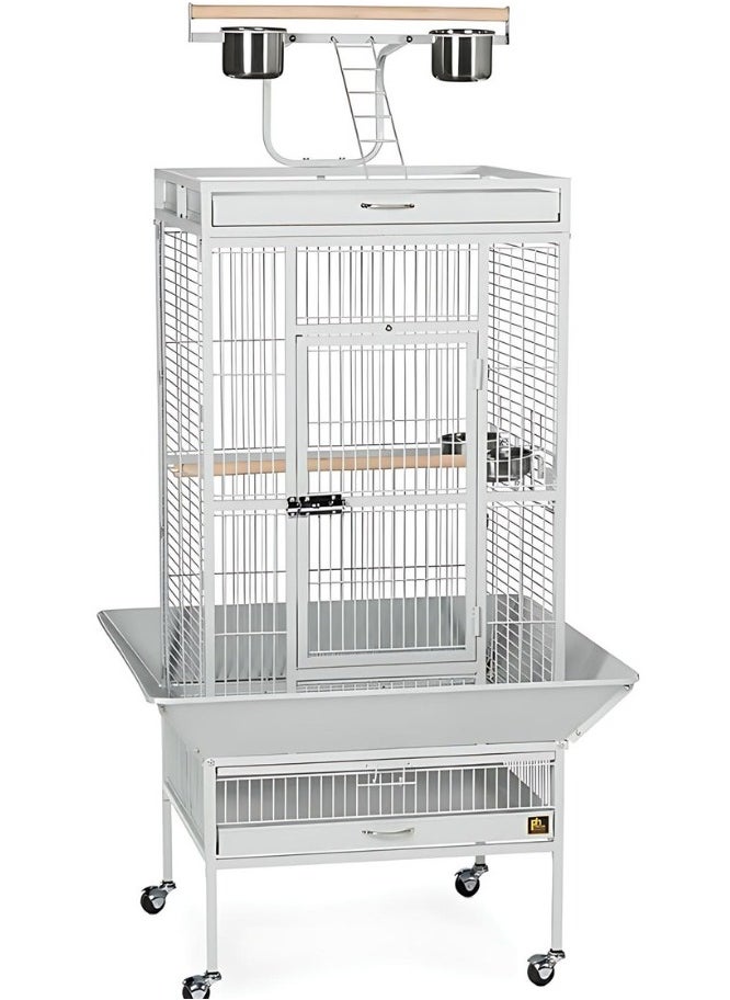 Bird Cage (A10) - 67 x 67 x 156cm White