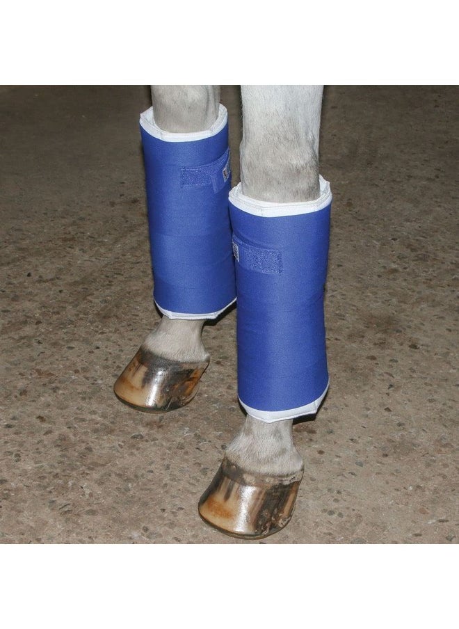 UltraFlex Puffy Combo Quilted Horse Leg Wraps | Quilted for Extra Comfort and Protection | Standing Wraps for Horses | Ideal for Stall and Trailer Use | Pack of 2 | Size 14
