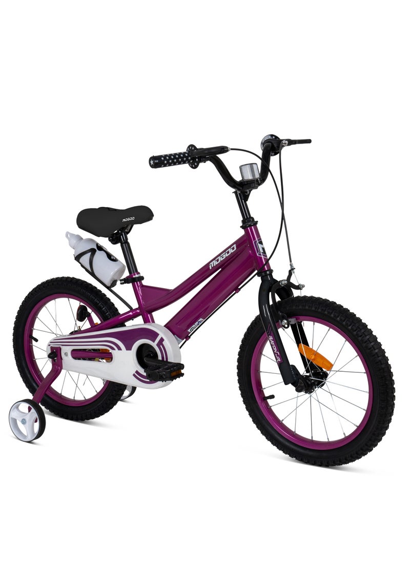 Mogoo - Rayon Junior 2.0 100% Assembled Kids Bicycle 14 Inch - Purple