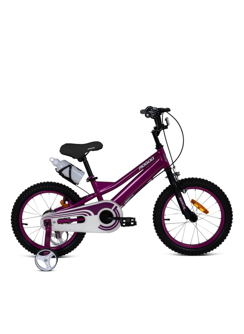 Mogoo - Rayon Junior 2.0 100% Assembled Kids Bicycle 14 Inch - Purple