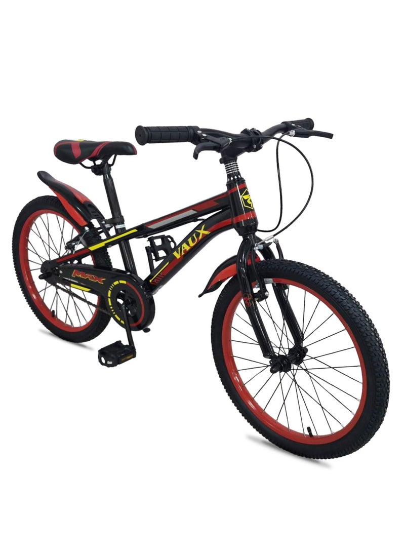 Max Mountain Bike || 20 Inch Wheel Size || For Kids || Adjustbale Seat ||Red