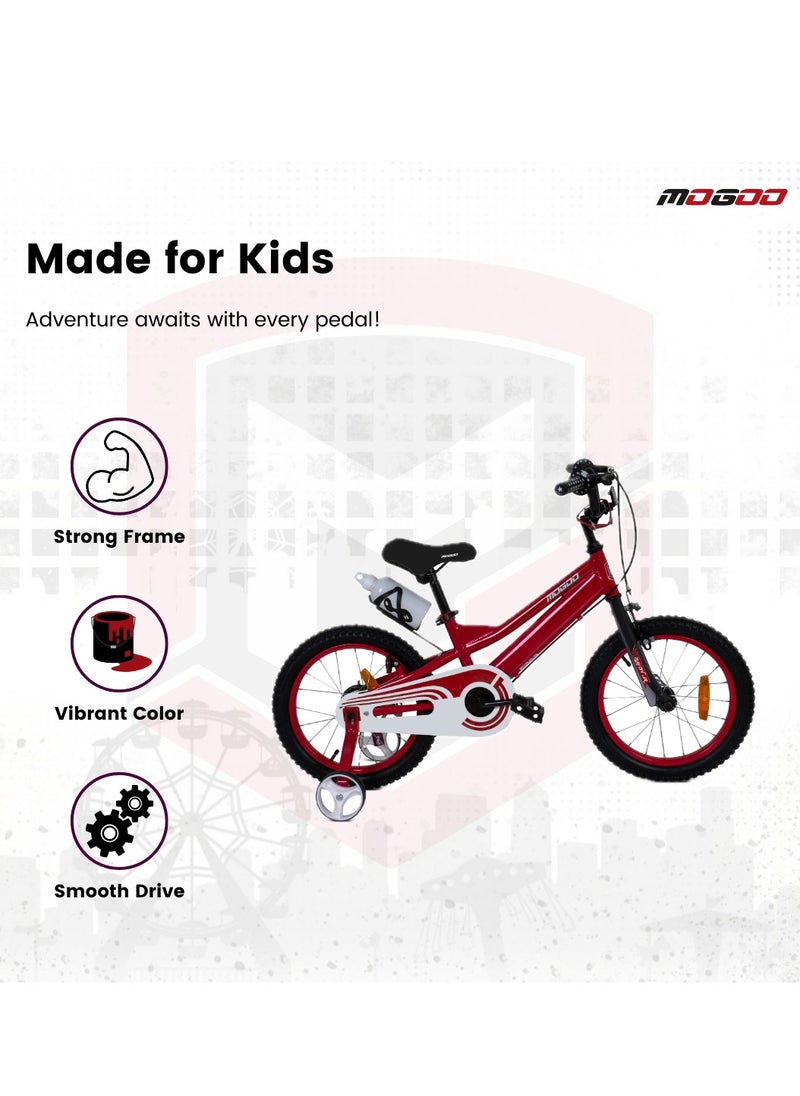 Mogoo - Rayon Junior 2.0 100% Assembled Kids Bicycle 14 Inch - Red