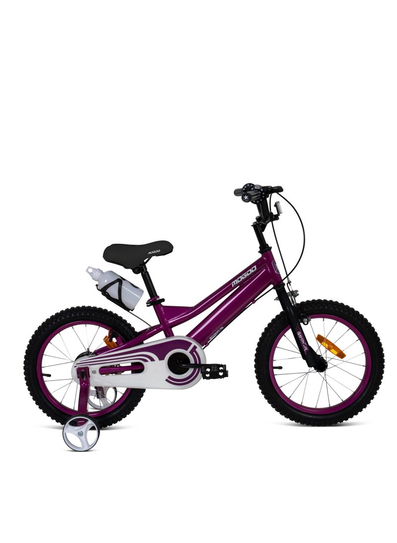 Mogoo - Rayon Junior 2.0 100% Assembled Kids Bicycle 16 Inch - Purple