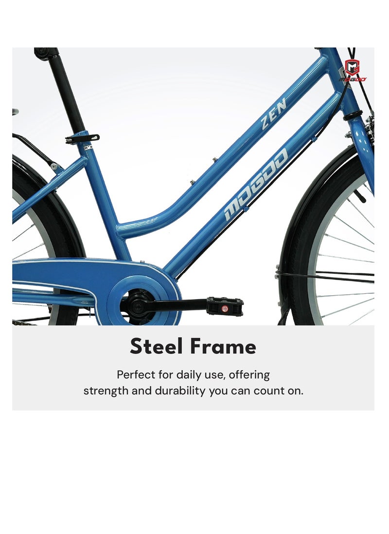 - Zen City Bike - 26 Inch - Purple