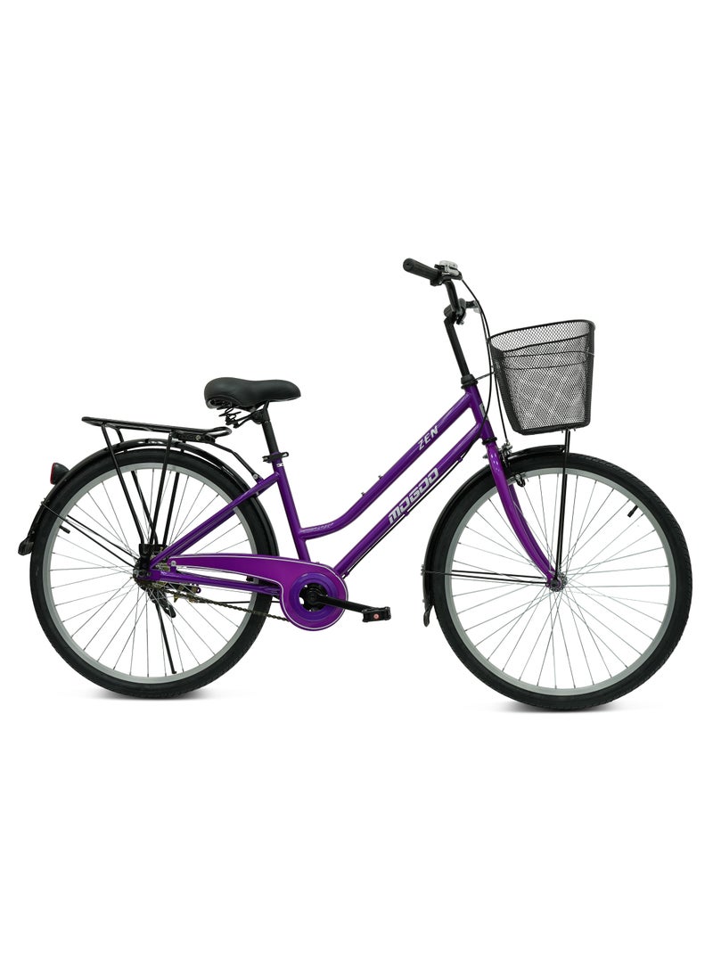 - Zen City Bike - 26 Inch - Purple