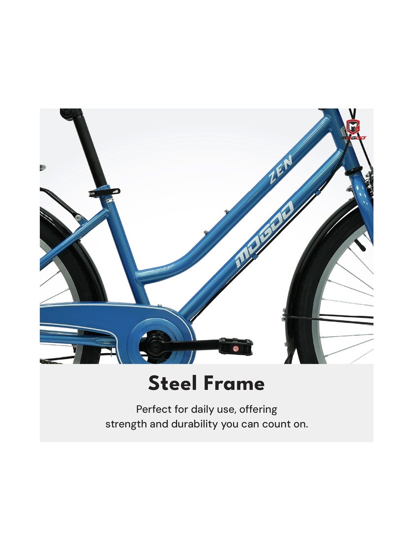 - Zen City Bike - 24 Inch - Purple