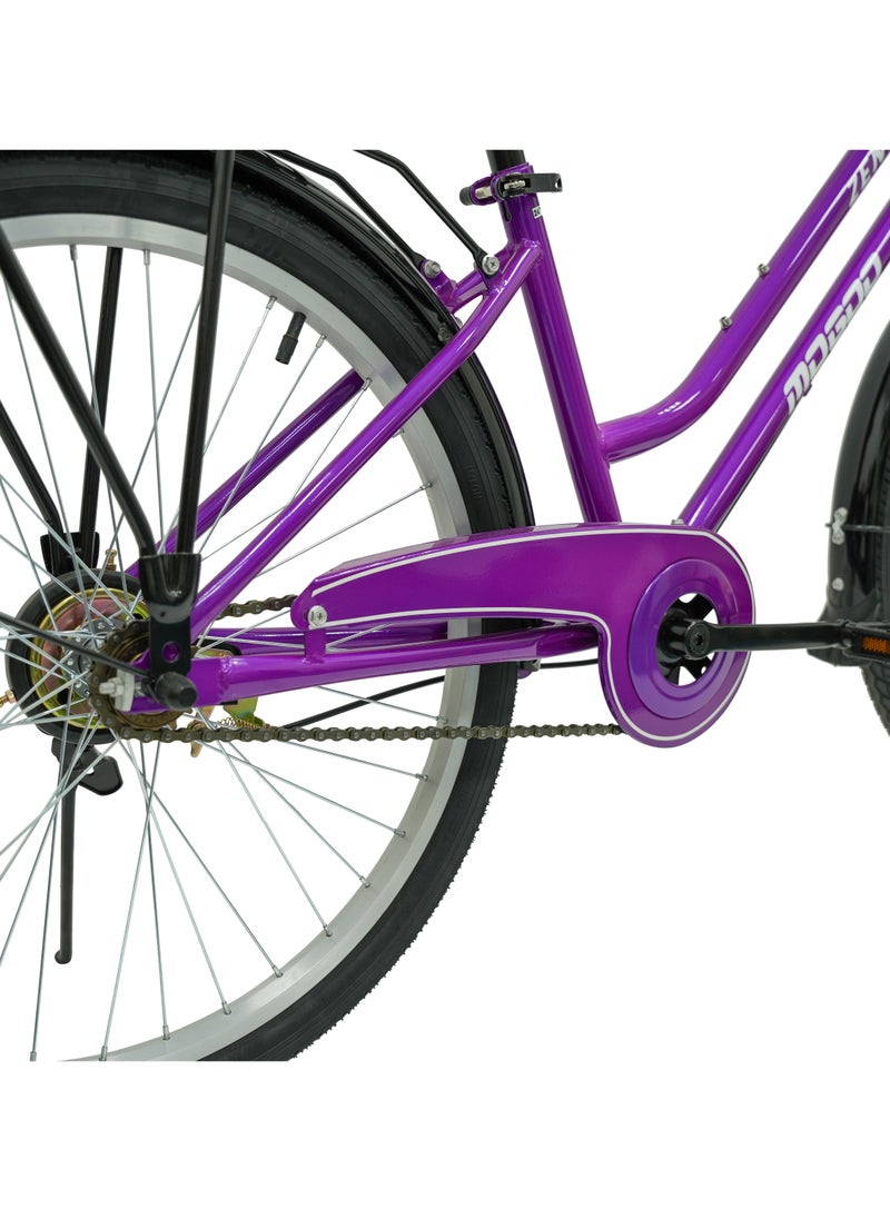 Mogoo - Zen City Bike - 24 inch - Purple