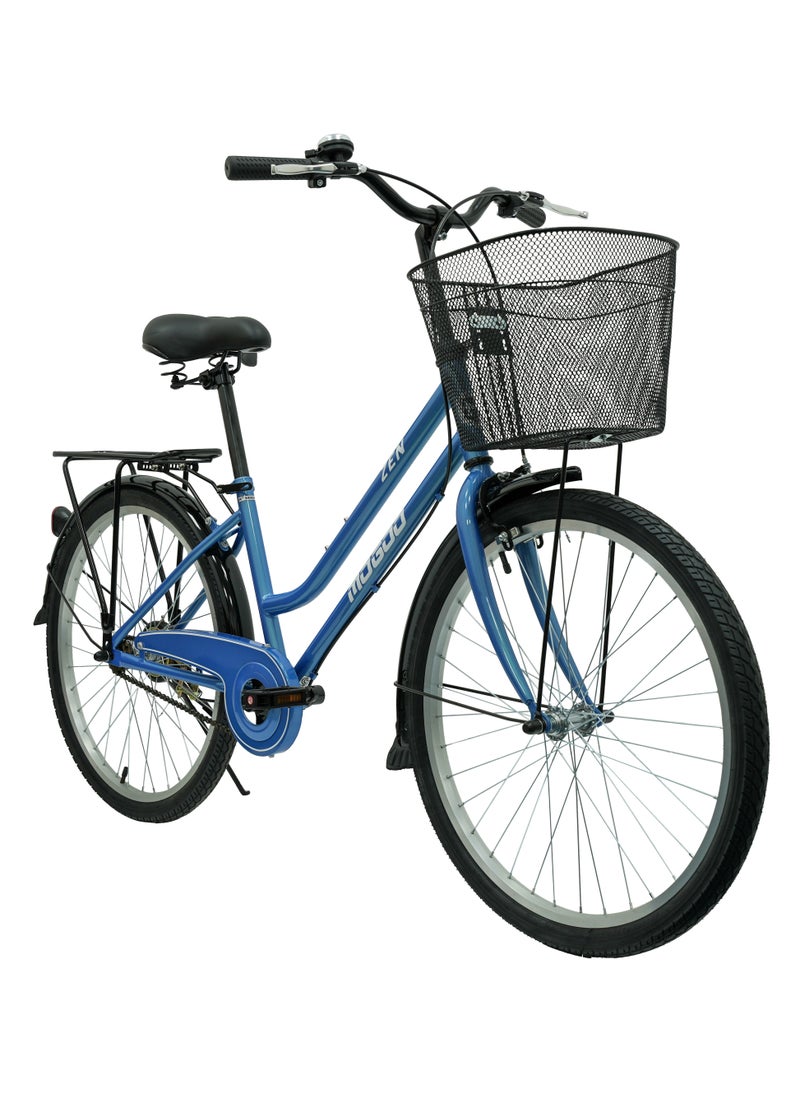 Mogoo - Zen City Bike - 24 inch - Dark Blue