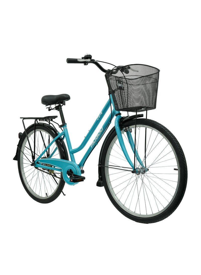 Mogoo - Zen City Bike - 26 inch - Light Blue