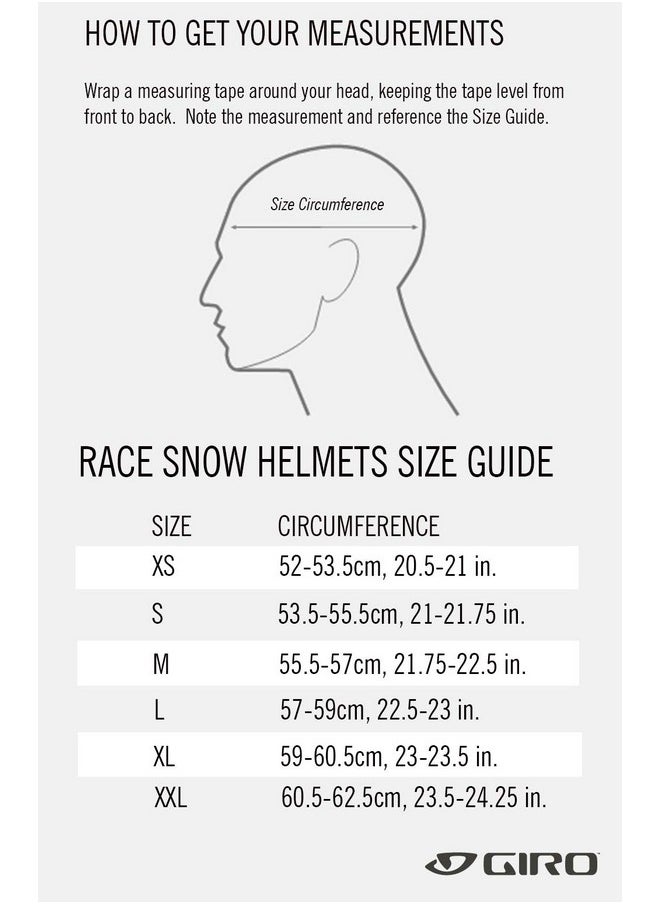 Sestriere Race Snow Helmet White S (53.555.5Cm)