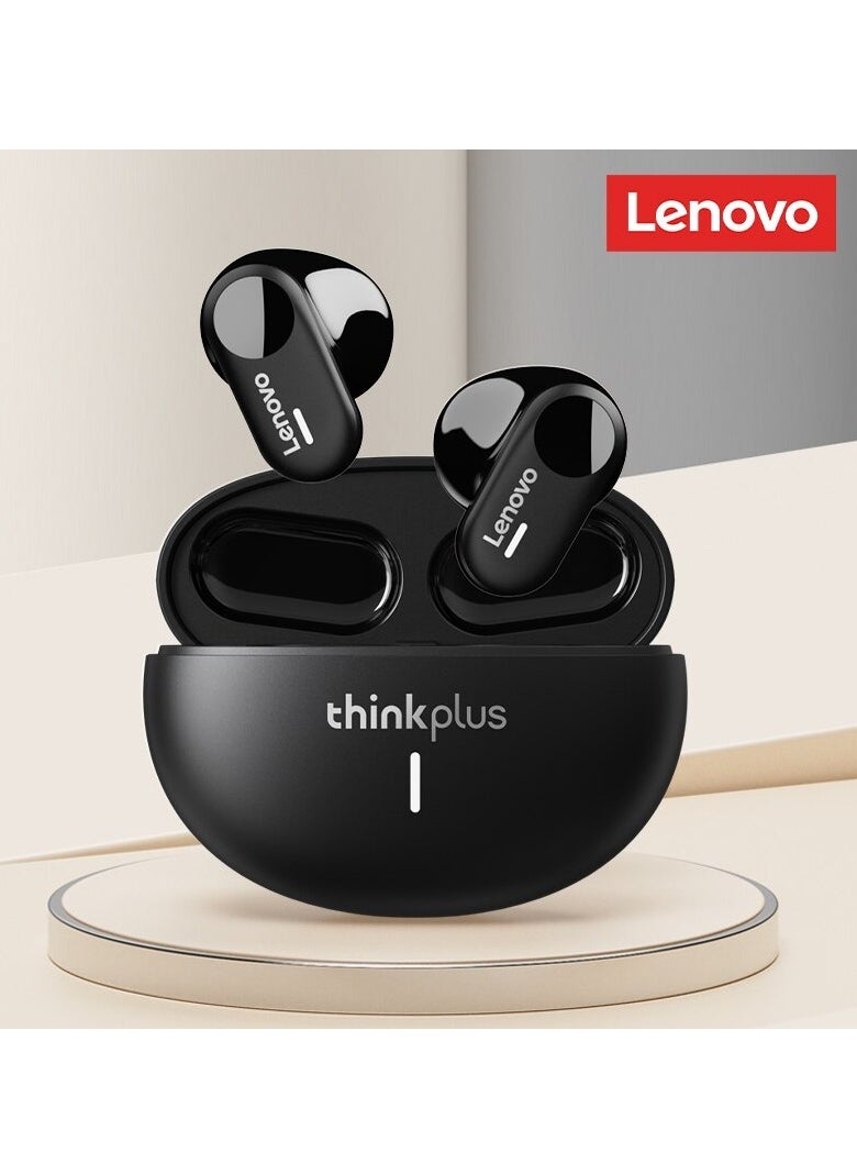 LP19 Bluetooth Earphones, Comfortable Lightweight Wireless Earbuds, HIFI Sound Quality In Ear Sports Headphones, Waterproof Music Headset With Dual HD Microphone, (1pc, Black)