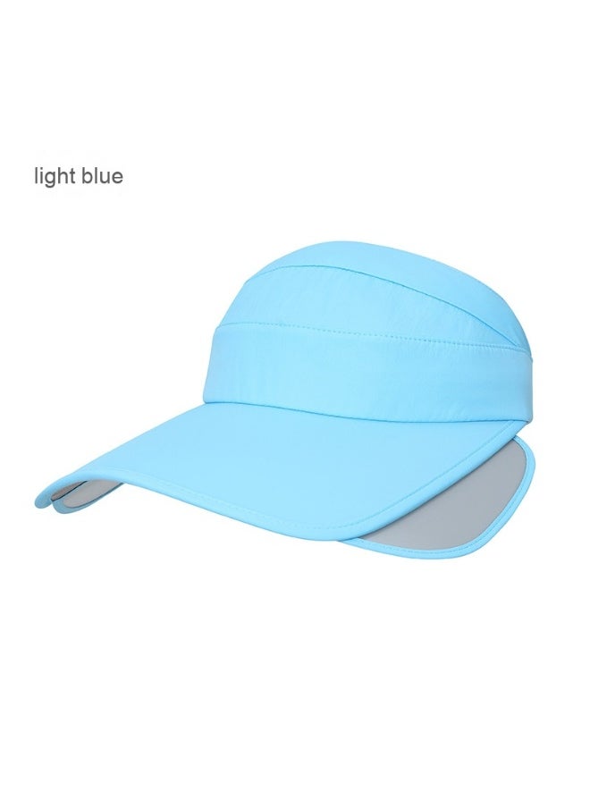 Summer Korean Style Wide Brim Sun Protection Hat with Ventilation