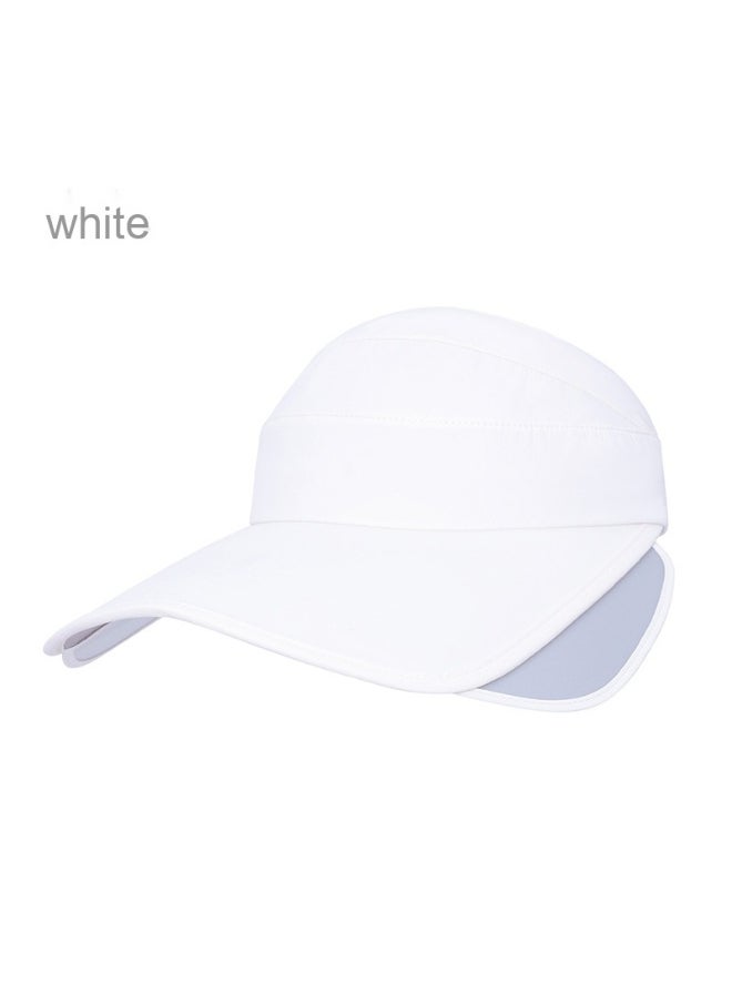 Summer Korean Style Wide Brim Sun Protection Hat with Airy Top