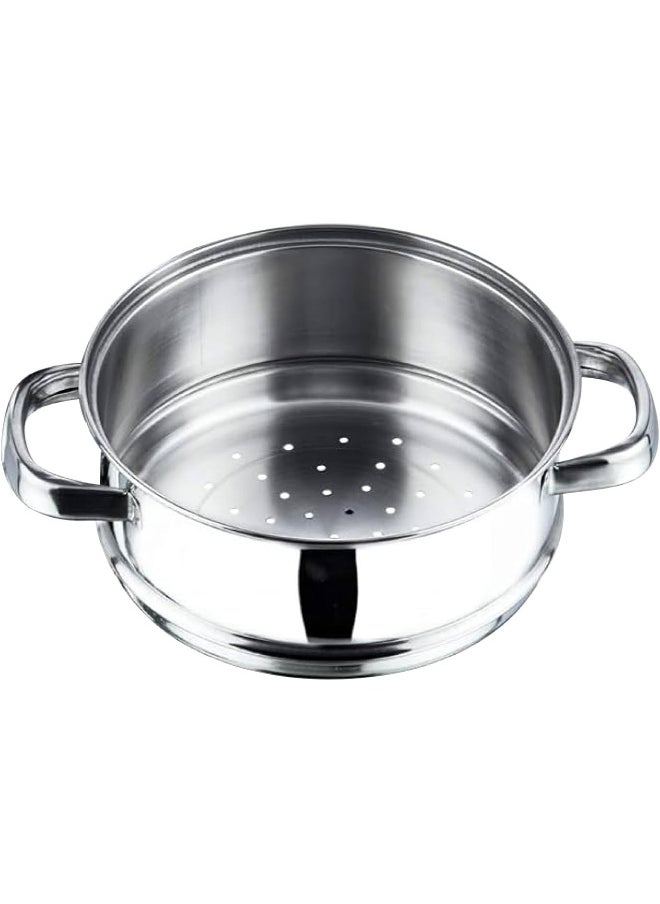 VINOD STAINLESS STEEL 6 PC COOKWARE SET WITH STEAMER