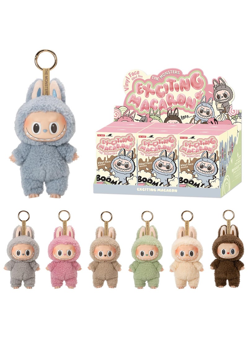 Labubu THE MONSTERS Exciting Macaron Series Pop Mart blind box Collectible Toy Art - SINGLE BOX (1PC only)