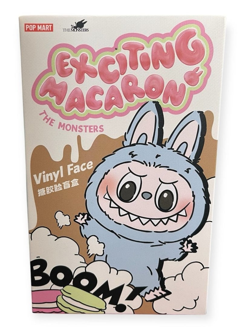 Labubu THE MONSTERS Exciting Macaron Series Pop Mart blind box Collectible Toy Art - SINGLE BOX (1PC only)