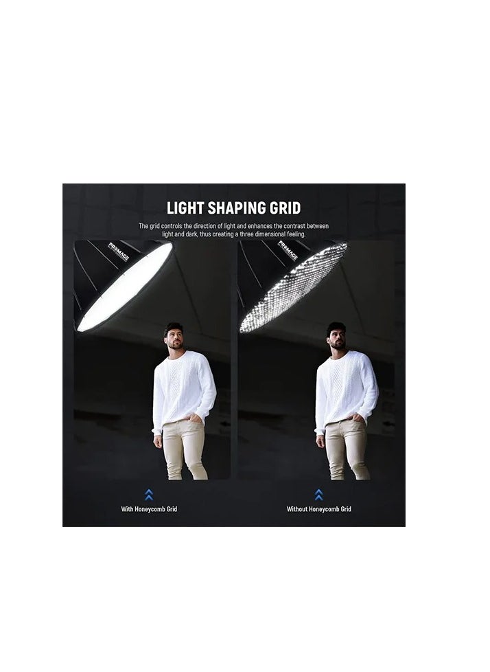 PROMAGE PM-USG26 65cm Quick Folding Umbrella Softbox With Grid
